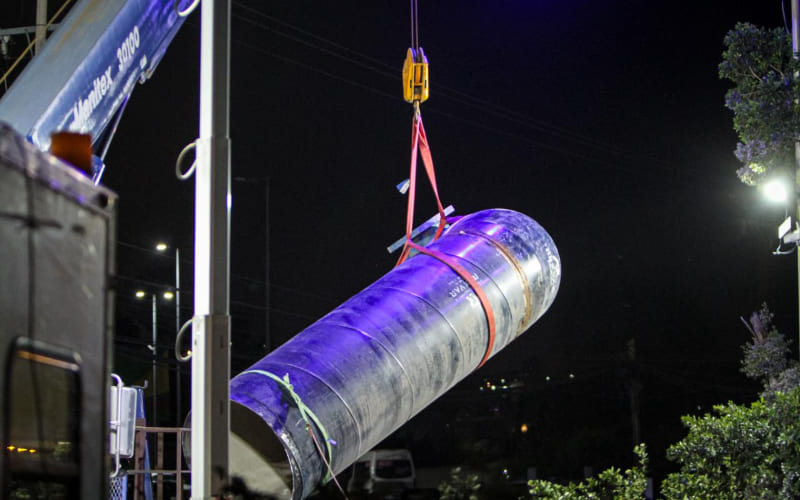 Agua podría comenzar a llegar de manera paulatina mañana; trabajos en el Acueducto Florido–Aguaje continúan