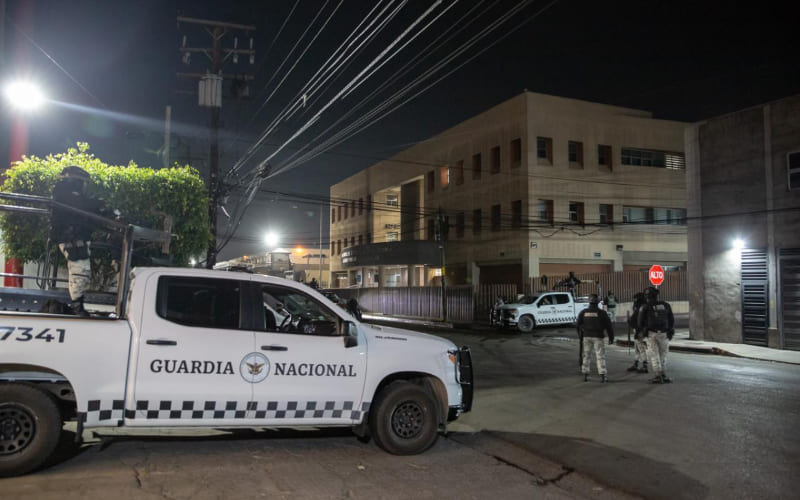 Fuerte operativo en la penitenciaría de La Mesa