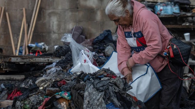 Tras incendio en Rancho Las Flores, damnificados solicitan ayuda para reconstruir sus casas