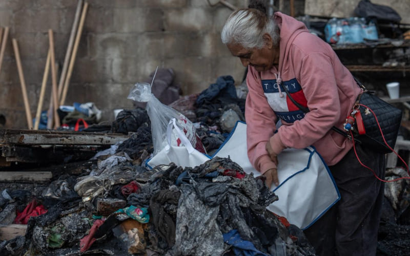 Tras incendio en Rancho Las Flores, damnificados solicitan ayuda para reconstruir sus casas