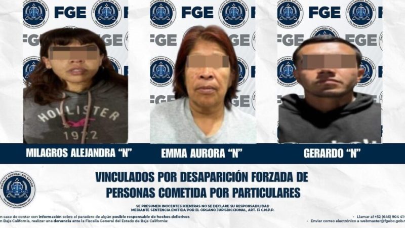 Obtiene FGE vinculación a proceso y prisión preventiva por desaparición forzada