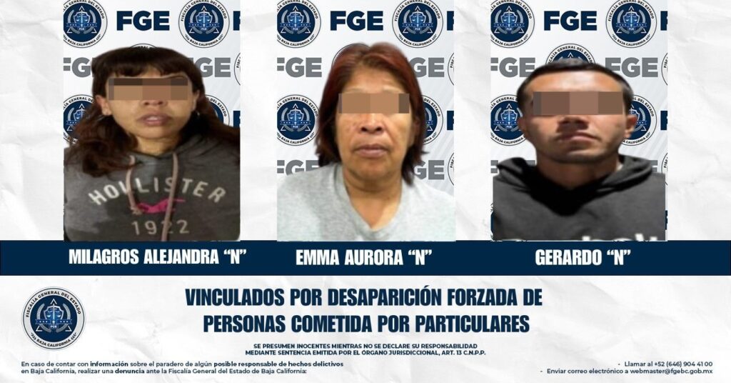 Obtiene FGE vinculación a proceso y prisión preventiva por desaparición forzada