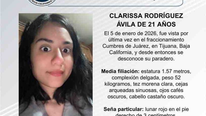 Pesquisa de Clarissa Rodríguez Ávila de 21 años de edad