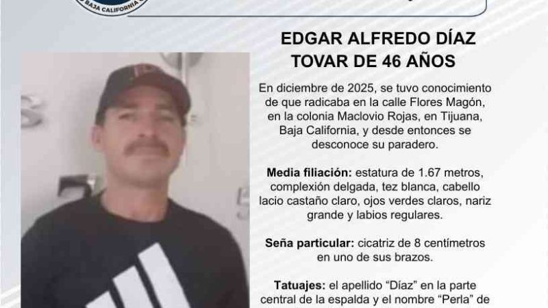 Pesquisa de Edgar Alfredo Díaz Tovar de 46 años de edad
