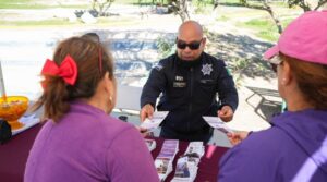 Realiza SSPCM jornada de seguridad y labor social en parque Real de San Francisco