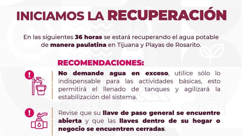 Termina CESPT trabajos de interconexión del Acueducto Florido-Aguaje