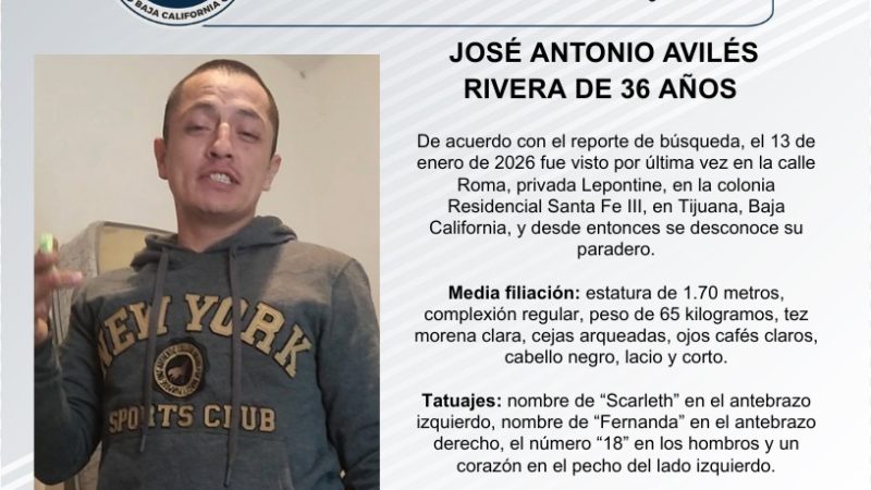 Pesquisa de José Antonio Avilés Rivera de 36 años de edad