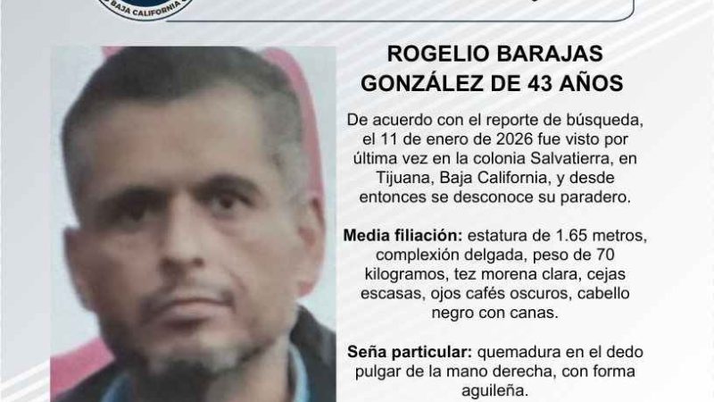 Pesquisa de Rogelio Barajas González de 43 años de edad