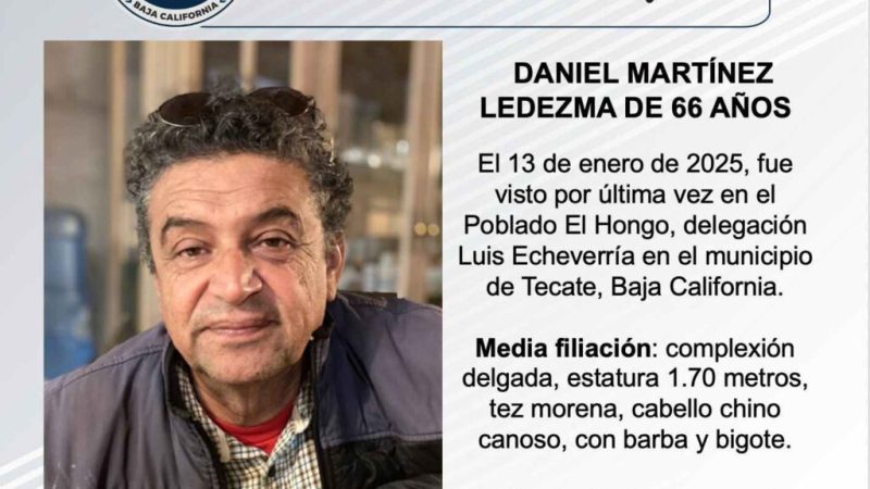 Pesquisa de Daniel Martínez Ledezma de 66 años