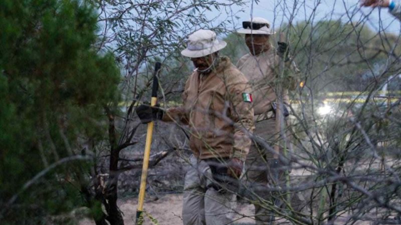 Búsqueda en Valle de Mexicali vuelve a dar positivo; suman ya ocho fosas clandestinas con 18 cuerpos