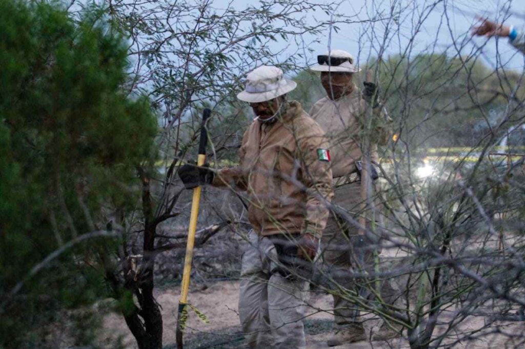Búsqueda en Valle de Mexicali vuelve a dar positivo; suman ya ocho fosas clandestinas con 18 cuerpos
