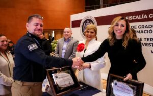 Fortalece Gobierno de Marina del Pilar el respaldo institucional a agentes y familias de la Fiscalía