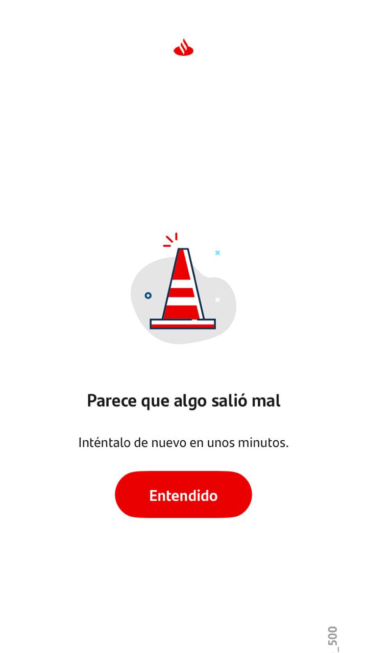 App de Santander también falla en viernes de quincena; no se puede iniciar sesión