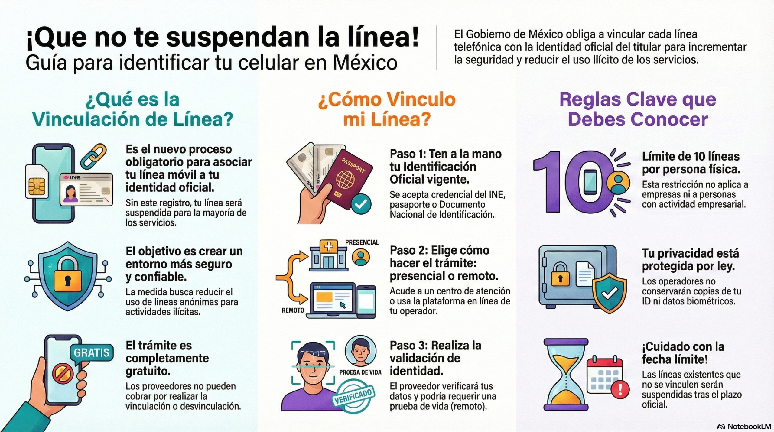 Cómo registrar un número Telcel o AT&T a tu nombre y no perder conexión ni saldo
