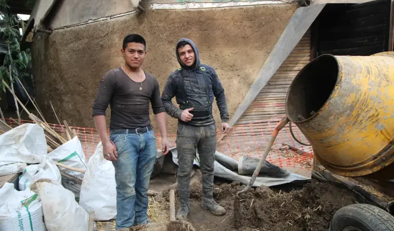 Huerto Roma Verde, un laboratorio de técnicas de construcción sostenibles
