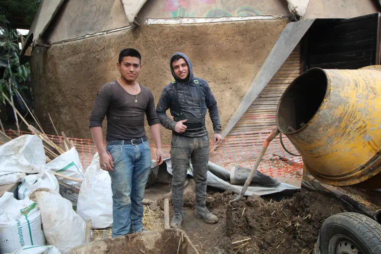 Huerto Roma Verde, un laboratorio de técnicas de construcción sostenibles