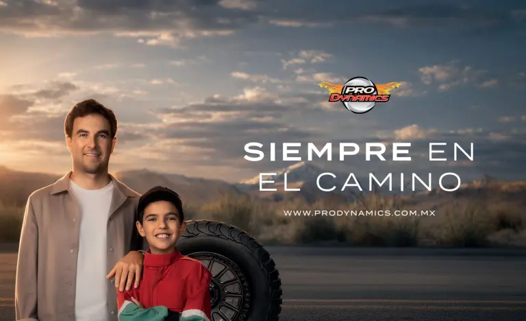 El niño interior de Checo Pérez toma el volante de una nueva campaña