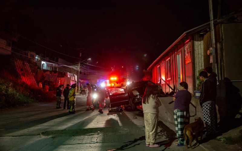 Conductor es asesinado a balazos y termina impactado contra iglesia en la colonia Reforma
