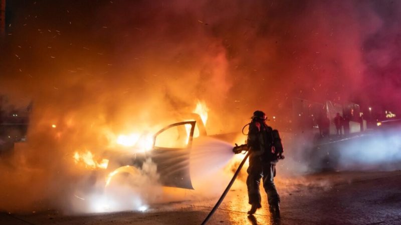 Se incendia pick up en la colonia hipódromo