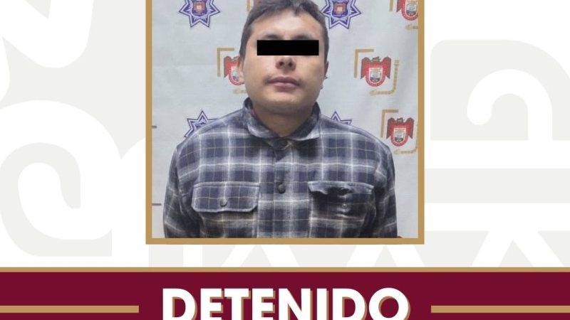 Atiende SSPCM alerta de ‘Botón Morado’ y detiene a sujeto por presunto abuso sexual a menor