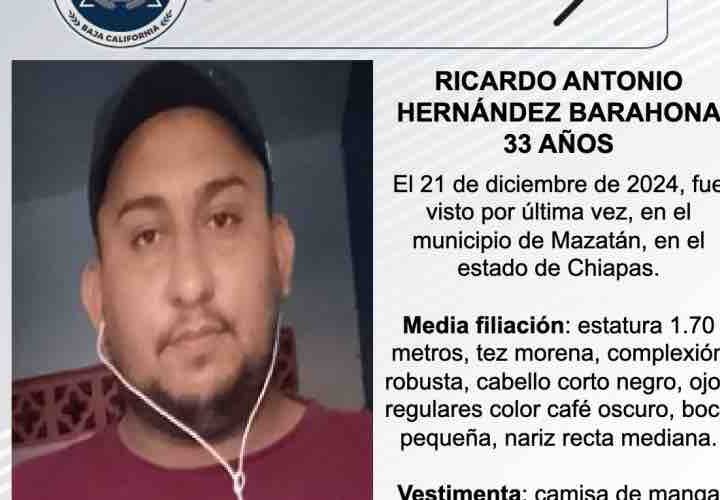 Pesquisa de Ricardo Antonio Hernández Barahona de 33 años