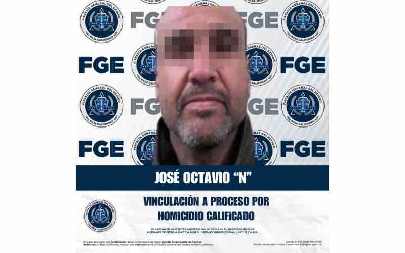 Obtiene FGE vinculación a proceso para acusado de homicidio calificado