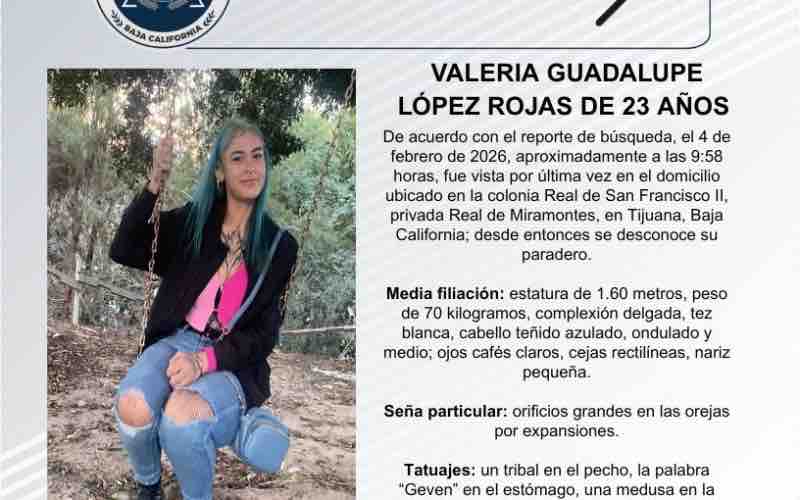 Pesquisa de Valeria Guadalupe López Rojas de 23 años de edad