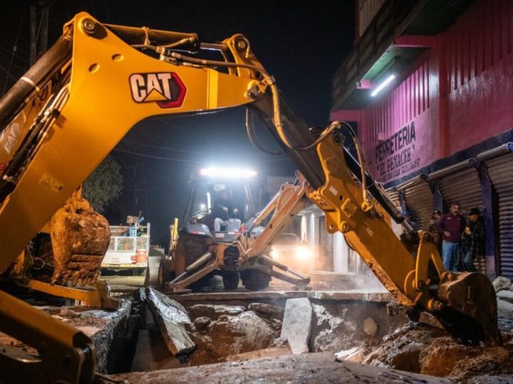 Fuga en acueducto Villa del Prado