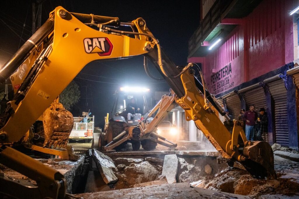 Fuga en acueducto Villa del Prado