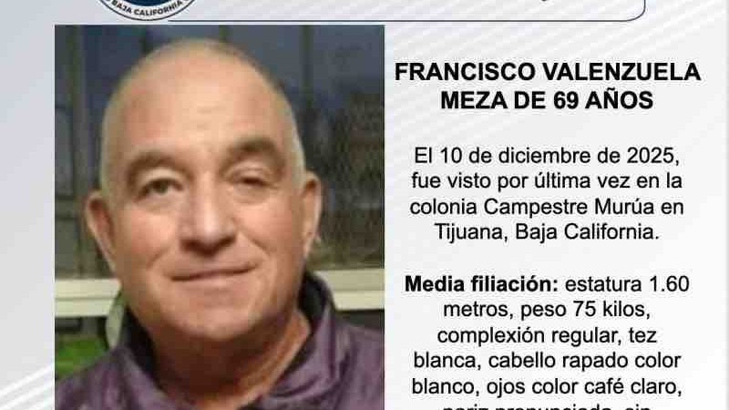 Pesquisa de Francisco Valenzuela Meza de 69 años