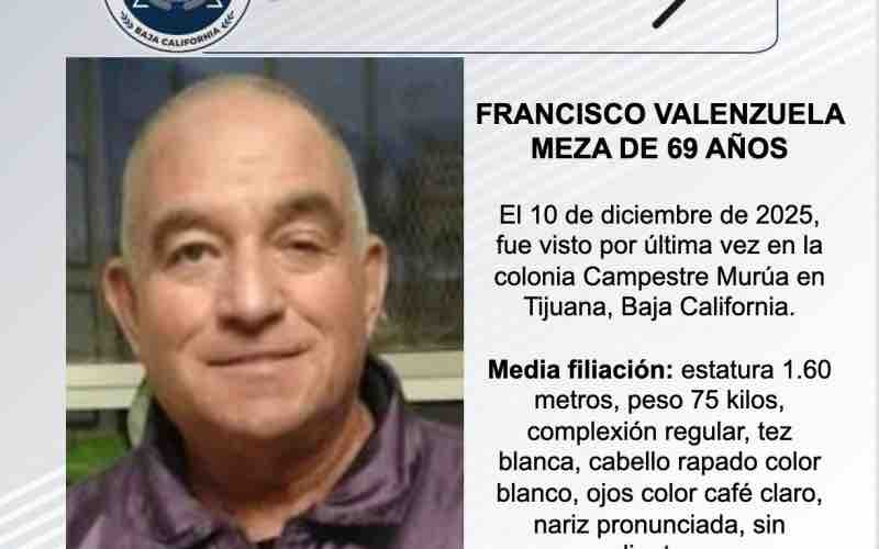 Pesquisa de Francisco Valenzuela Meza de 69 años