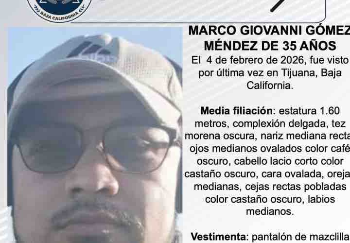 Pesquisa de Marco Giovanni Gómez Méndez de 35 años