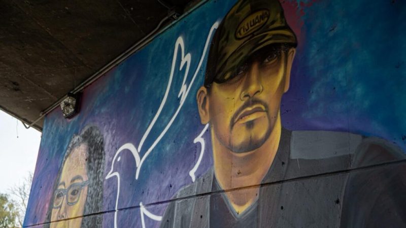 Margarito Martínez y Lourdes Maldonado: mural que mantiene viva su voz