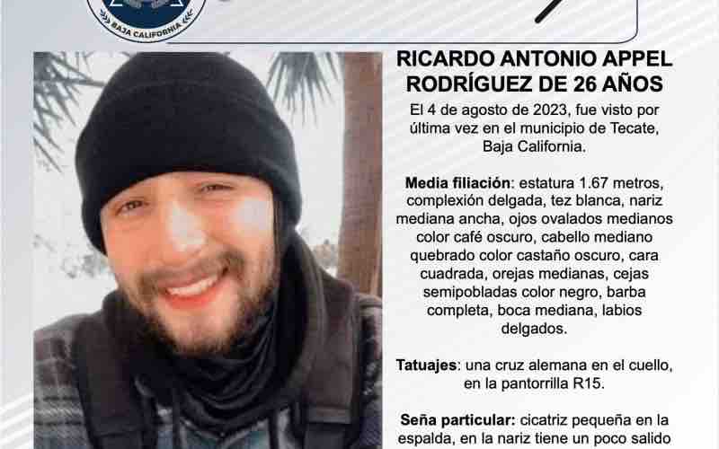 Pesquisa de Ricardo Antonio Appel Rodríguez de 26 años