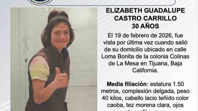 Pesquisa de Elizabeth Guadalupe Castro Carrillo de 30 años