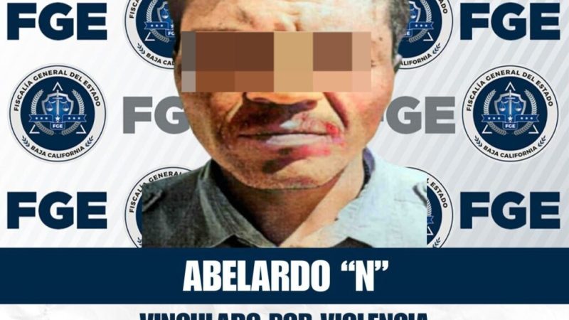 Vinculan a proceso a imputado por violencia familiar en Tecate