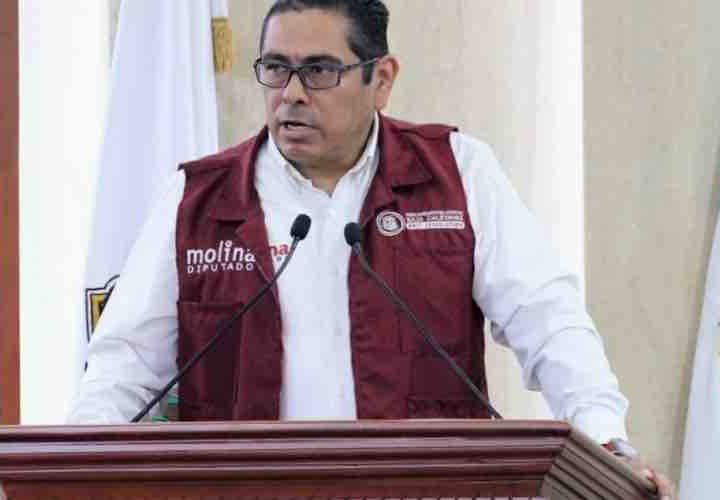 Reitera Dip. Molina García exigencia de pronta justicia para maestros víctimas de caja de ahorros