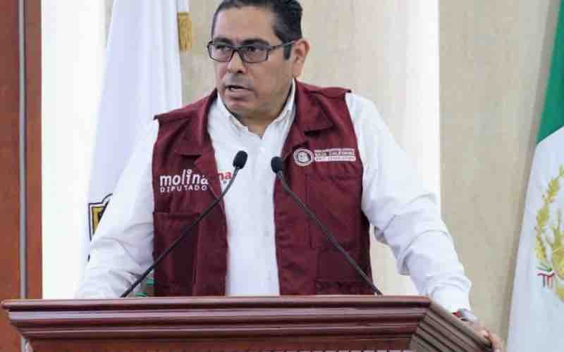 Reitera Dip. Molina García exigencia de pronta justicia para maestros víctimas de caja de ahorros