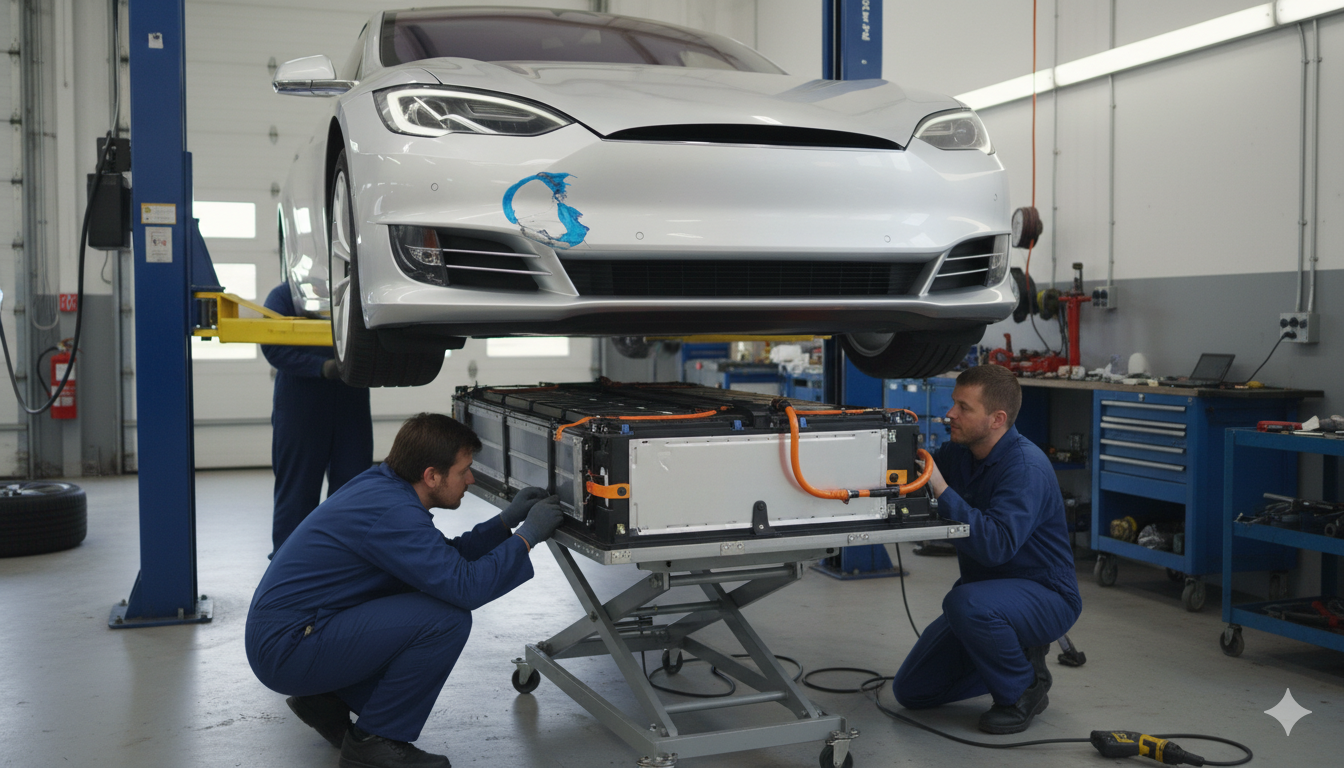 ¿Un rayón de 65,000 pesos? La factura oculta de maltratar un auto eléctrico en México