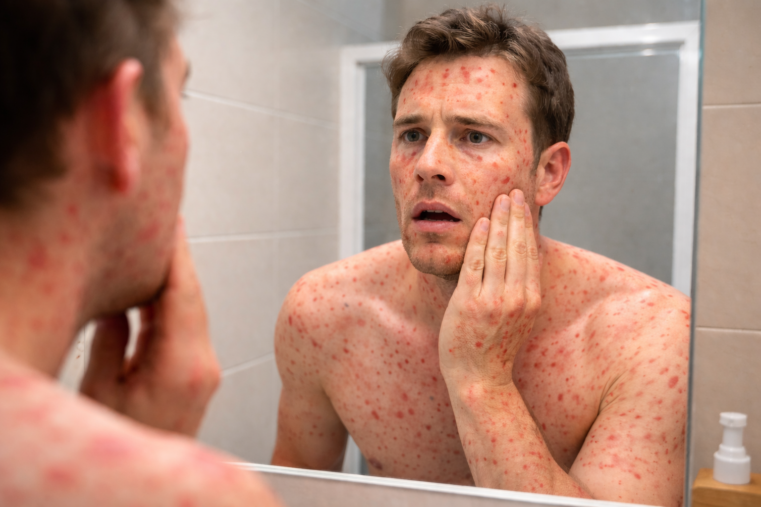 El contagio arranca antes de las ronchas: así debes aislarte si tienes síntomas de sarampión