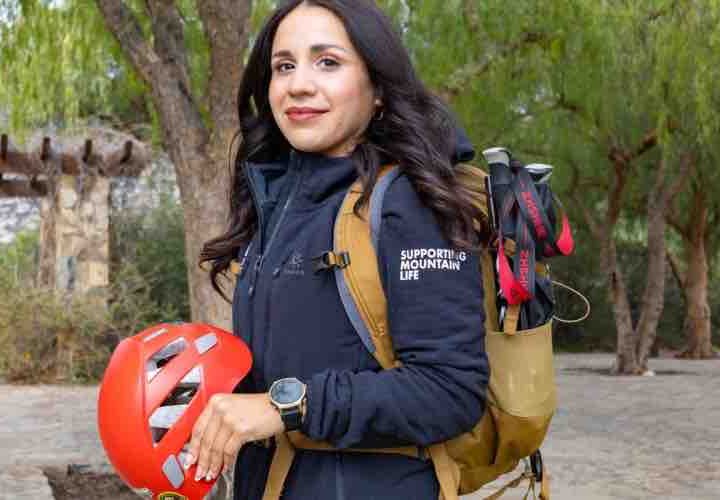 Evelyn Duarte: la montañista de Tecate que busca conquistar las cimas más altas de cada continente