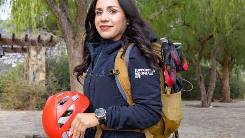 Evelyn Duarte: la montañista de Tecate que busca conquistar las cimas más altas de cada continente