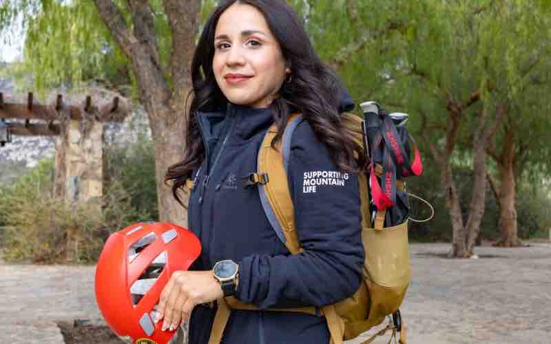 Evelyn Duarte: la montañista de Tecate que busca conquistar las cimas más altas de cada continente