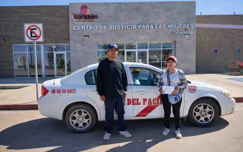 Impulsan movilidad segura para mujeres hacia el CEJUM San Quintín a través de colaboración con taxis del pacífico