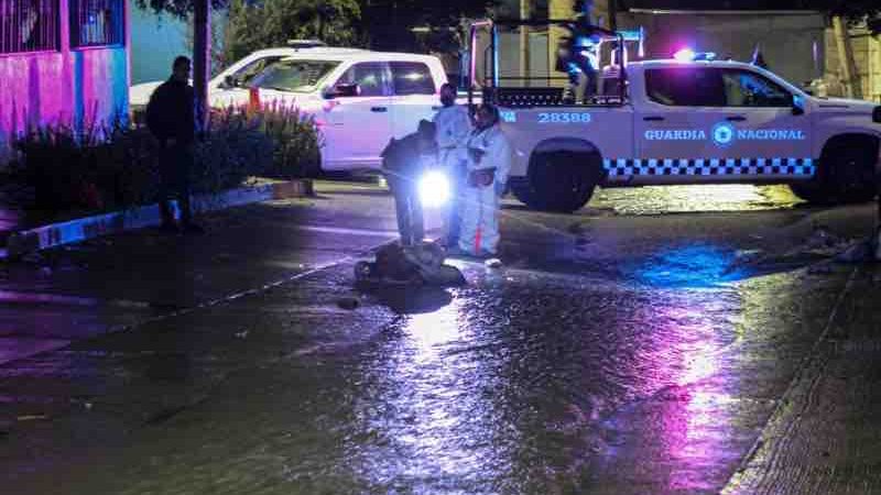 Lluvias arrastran cadáver hasta calles del Mariano Matamoros