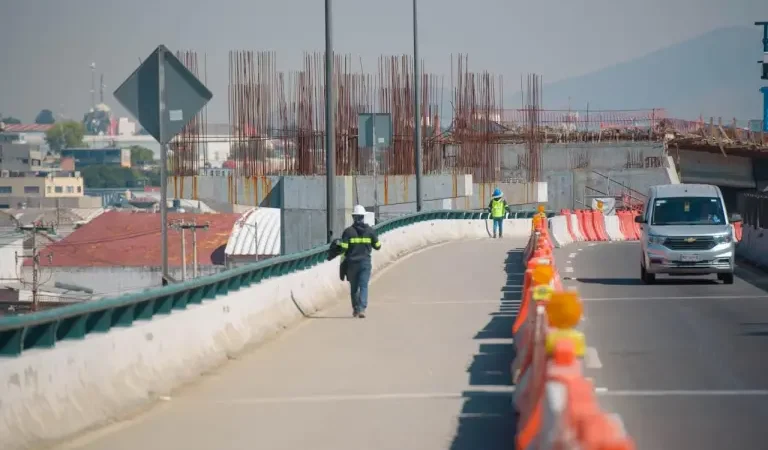 Gobierno del Edomex construye vía directa al AIFA desde el Valle de México; 10.7 kilómetros y 30% de avance