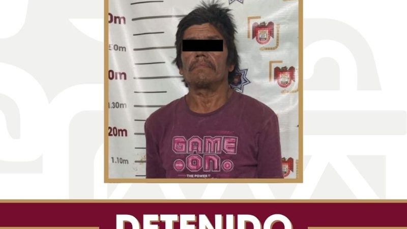 Detiene Policía Municipal a presunto responsable de privación ilegal de la libertad en Valle Redondo