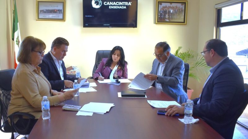 Firman NAFIN-Bancomext y Canacintra Ensenada convenio de colaboración