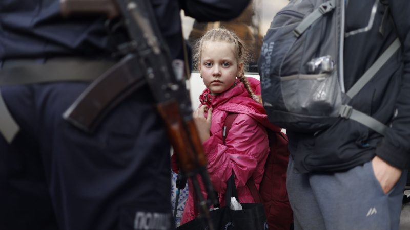 Rusia comete crímenes contra la humanidad al trasladar niños ucranios fuera de su país, según la ONU