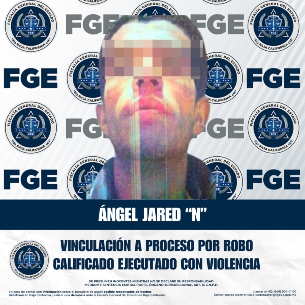 Vinculan a proceso a hombre por robo calificado ejecutado con violencia